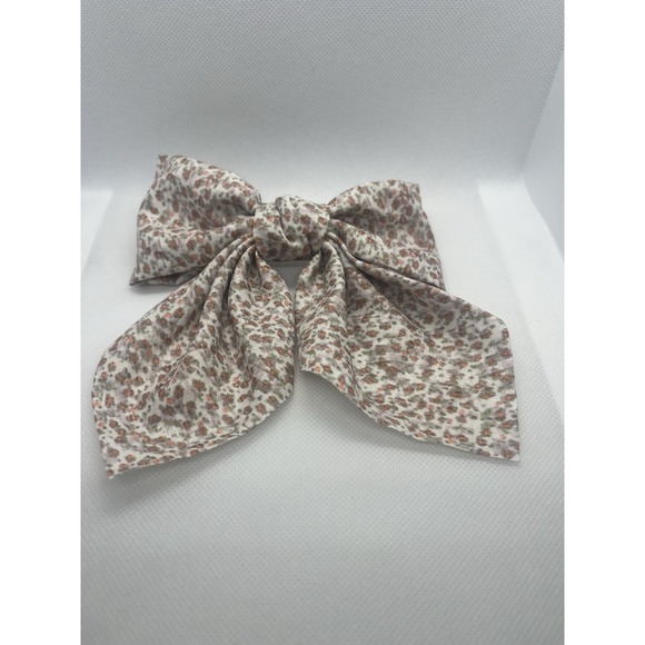 Big Bow Hair Clip 5" Barrette Hairpin Princess Ponytail Accessories Girl Handmad - Picture 2 of 4
